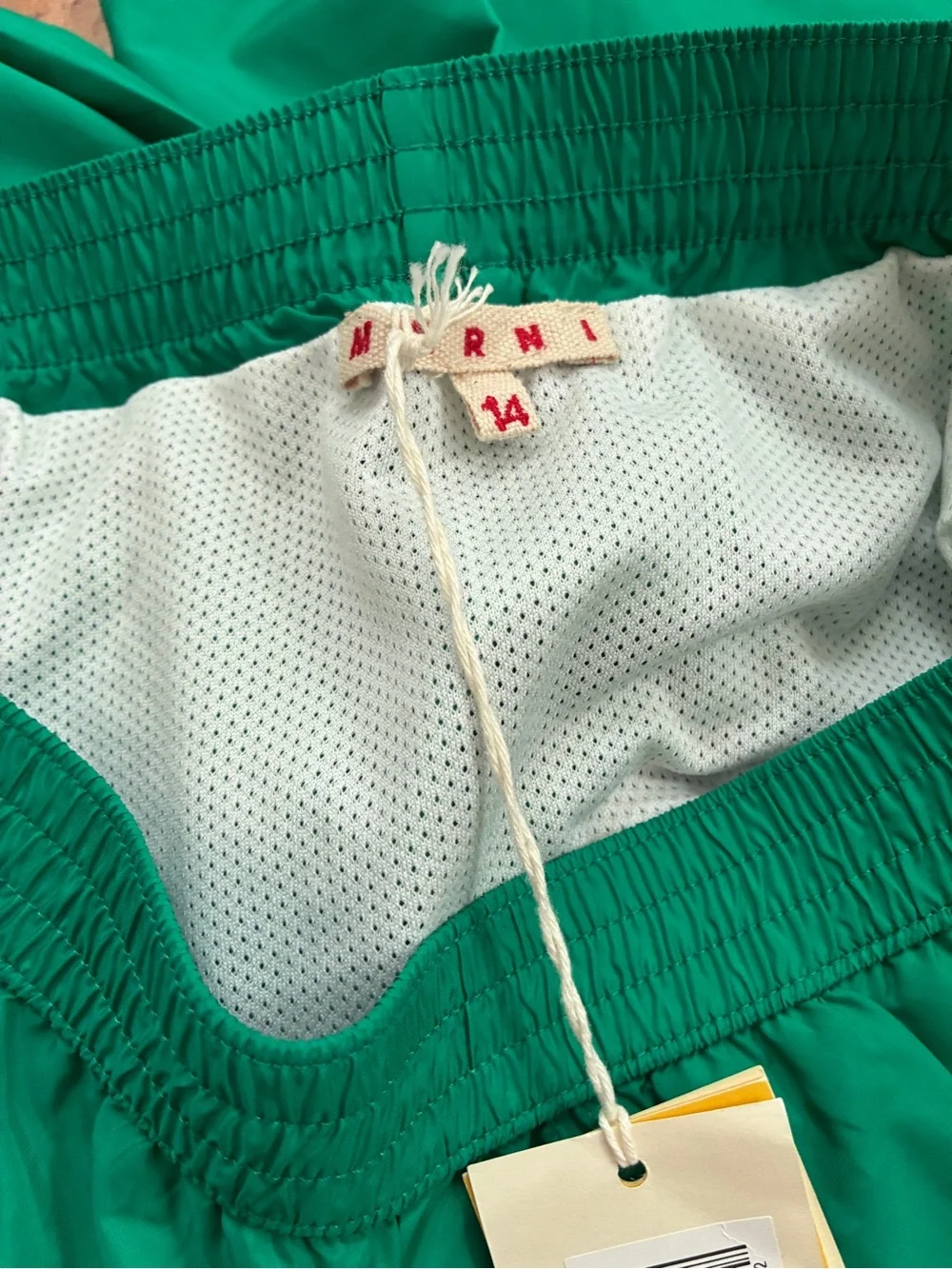 Marni Men’s Green Swim Shorts
